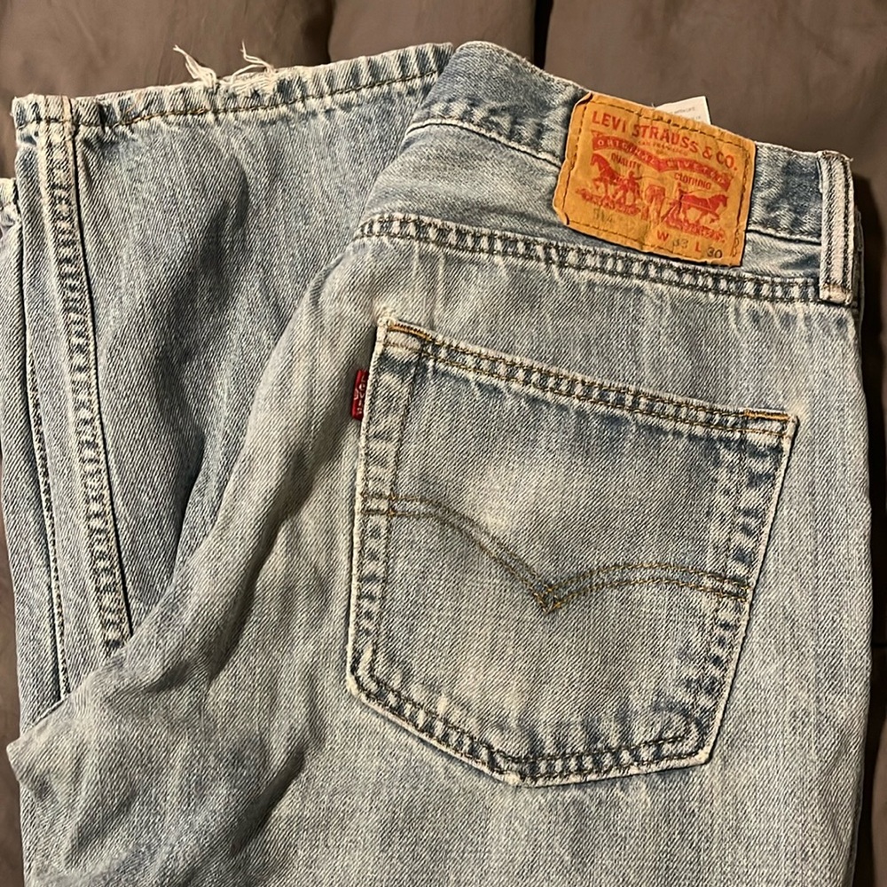 Men’s Levi’s jeans waist 33 length 30